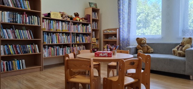 Pelēču bibliotēkas bērnu stūrītis
